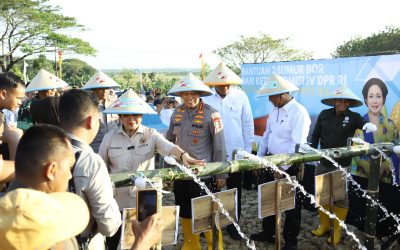Kapolri Pimpin Penanaman Jagung Serentak di Grobogan, Targetkan 1 Juta Hektare untuk Swasembada Pangan 2025