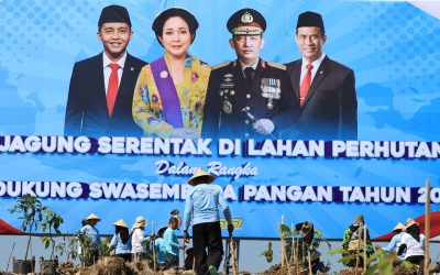 Menhut Apresiasi Polri Ambil Peran Penting Wujudkan Ketahanan Pangan