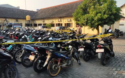 Ops Patuh Candi 2025: Polrestabes Semarang Tindak 77 Kendaraan Pelanggar di Jalur Rawan Balap Liar Brigjend Sudiarto