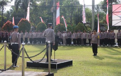 Kapolresta Magelang Pimpin Apel Kesiapan Pengamanan Putusan Sidang Kasus Pelecehan Seksual di Pengadilan Negeri Magelang