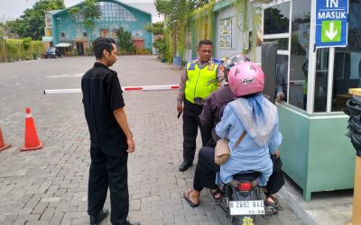 Polsek Pedurungan Gencar Sosialisasikan Tertib Lalu Lintas dalam Rangka Operasi Patuh Candi 2025